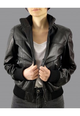 Leather jacket Bomber mod. Michelle