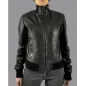 Leather jacket Bomber mod. Michelle