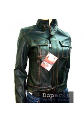 Leather jacket for women model Bel Siria