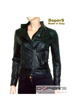 Leather jacket for women model Skinny