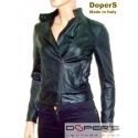 Leather jacket for women model Skinny