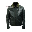 Genuine leather jacket for men model Bucarest,