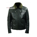 Genuine leather jacket for men model Bucarest,