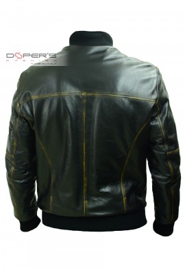 leather jacket for men model Pitt Bomber