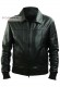 Giubbotto Pelle Uomo Mod. George Neck Bomber