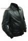 Leather jacket for men model GeorgeNeck Bomber 