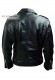 Chiodo Varian black jacket in genuine leather Dopers retro