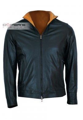 Front photo of the Kevin Dopers genuine leather jacket