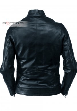 Front photo of the Kevin Dopers genuine leather jacket