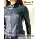 Leather jacket for women model Christine
