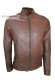 Front photo of the Erman Dopers genuine leather jacket