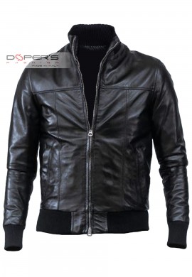 Front photo of the George x100 Doper'S leather bomber jacket