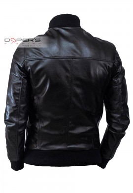 Front photo of the George x100 Doper'S leather bomber jacket