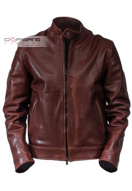 Front photo of the George x45 Doper'S leather jacket