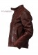 Side photo of the George x45 Doper'S leather jacket