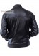 Back photo of the George x45 Doper'S black leather jacket