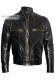 Front photo of the Pitt Doper'S leather jacket