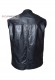Back photo of the Xander Doper's genuine leather vest