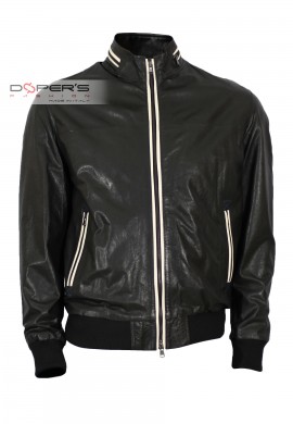 Leather jacket for men Model Prescott