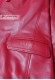 External pocket of the Connie Doper'S Women's Blazer Red Leather Jacket