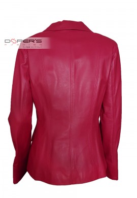 Front photo of the Connie Doper'S Women's Blazer Leather Jacket