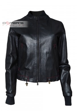 Leather jacket for women model Marbella