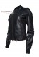 Side photo of the Marbella Doper'S women's leather jacket