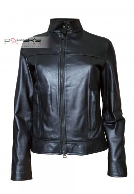 Leather jacket for women model Iris 