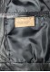 Internal pocket of the Iris Doper'S women's leather jacket in black