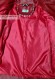 Interior lining of the Iris Doper'S women's leather jacket in red