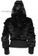 Back photo of the Ivana Doper'S women's fur bomber jacket