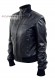 Side photo of the Sole Doper'S women's leather bomber jacket