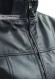 Collar zoom of the Sole Doper'S women's leather bomber jacket