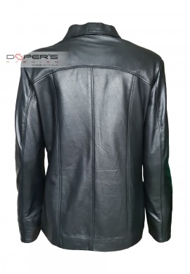 Front photo of the Ingrid Doper'S women's leather jacket