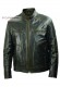 Front photo of the Pitt rider Doper'S genuine leather jacket