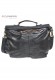 Back photo of the Torino model men's shoulder bag Black color