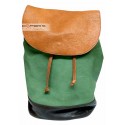 Leather backpack unisex style Freeland