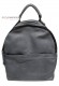 Front photo of the Vintage Florence model backpack grey color