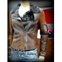 Shearling Leather Jacket Woman Model Chiodo X 145