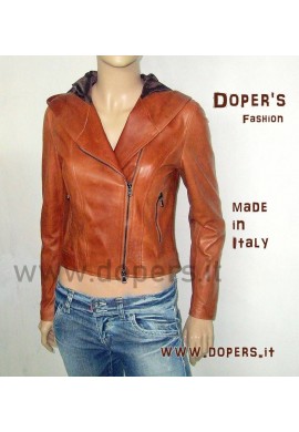 Leather jacket model Taormina