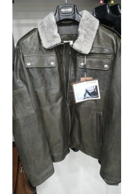 Leather jacket for men Model Petrov