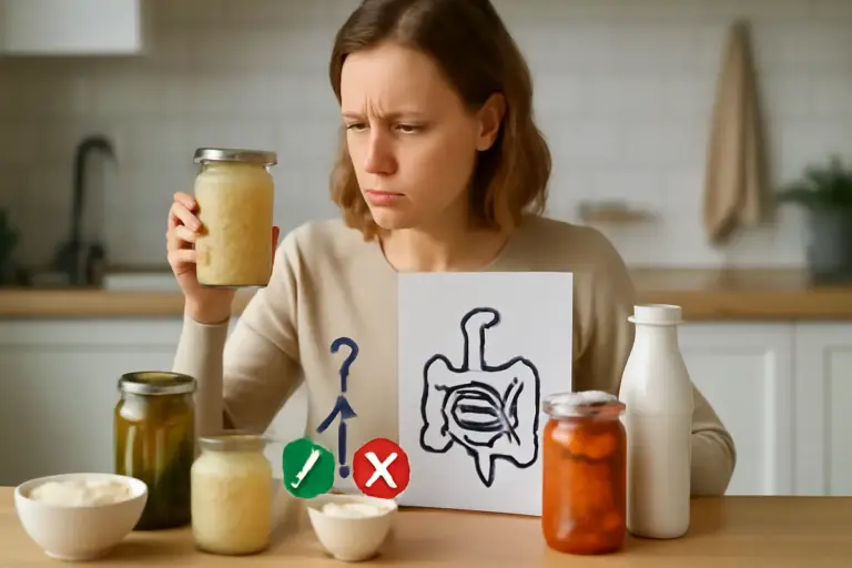 Come scegliere alimenti fermentati per la flora intestinale? L’errore che limita i benefici