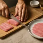 Come si affetta il pesce per il carpaccio? La direzione che esalta sapore e consistenza