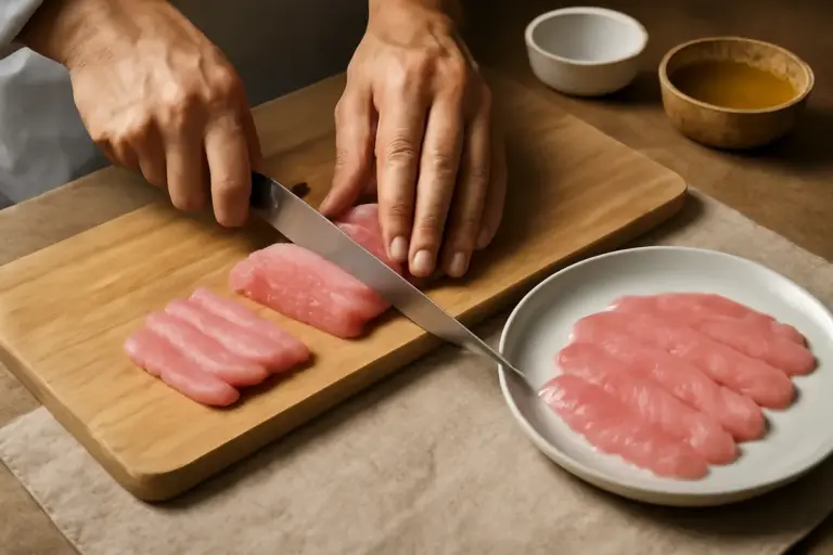 Come si affetta il pesce per il carpaccio? La direzione che esalta sapore e consistenza