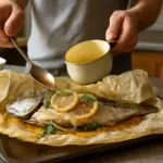 Come cucinare il pesce al cartoccio senza che risulti asciutto? Il principio sottovalutato