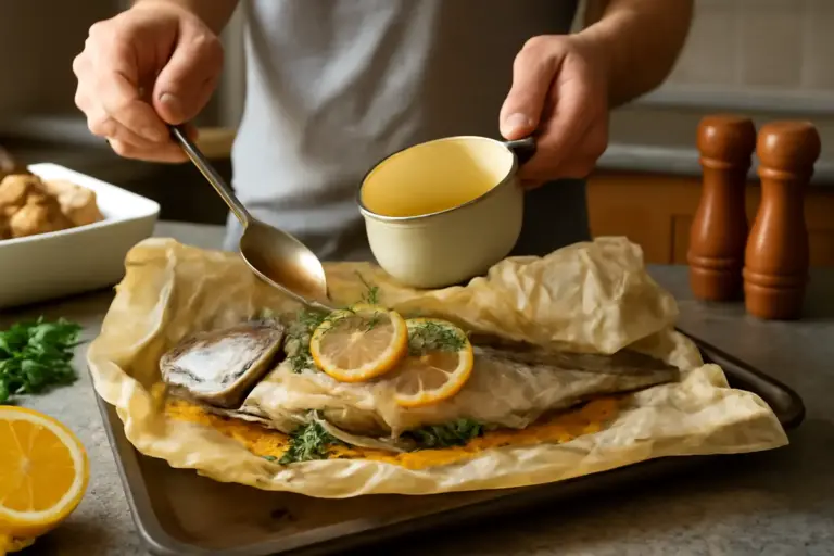 Come cucinare il pesce al cartoccio senza che risulti asciutto? Il principio sottovalutato