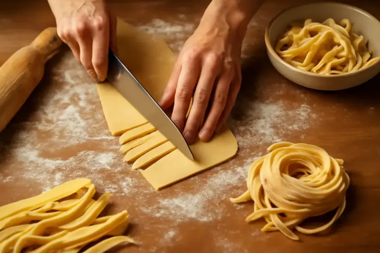 Pasta fatta in casa senza macchina: la guida pratica per stendere e tagliare facilmente