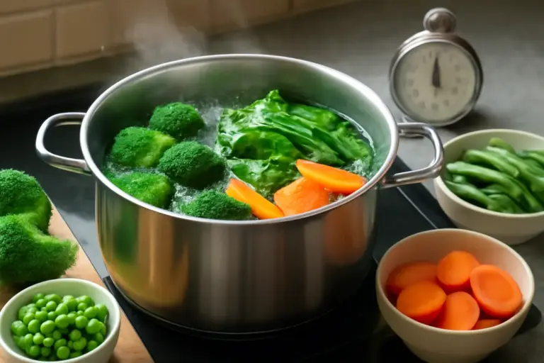 Sbollentare verdure: il tempo ideale per conservare colori vivi e vitamine