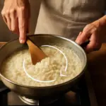 Come si manteca correttamente un risotto? Il movimento che fa la differenza sulla texture