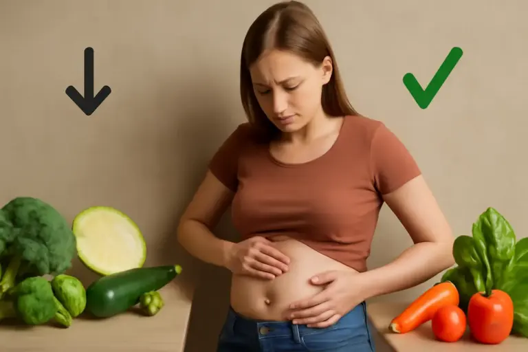 Perché alcune verdure fanno gonfiare la pancia? Le varietà da limitare e le alternative